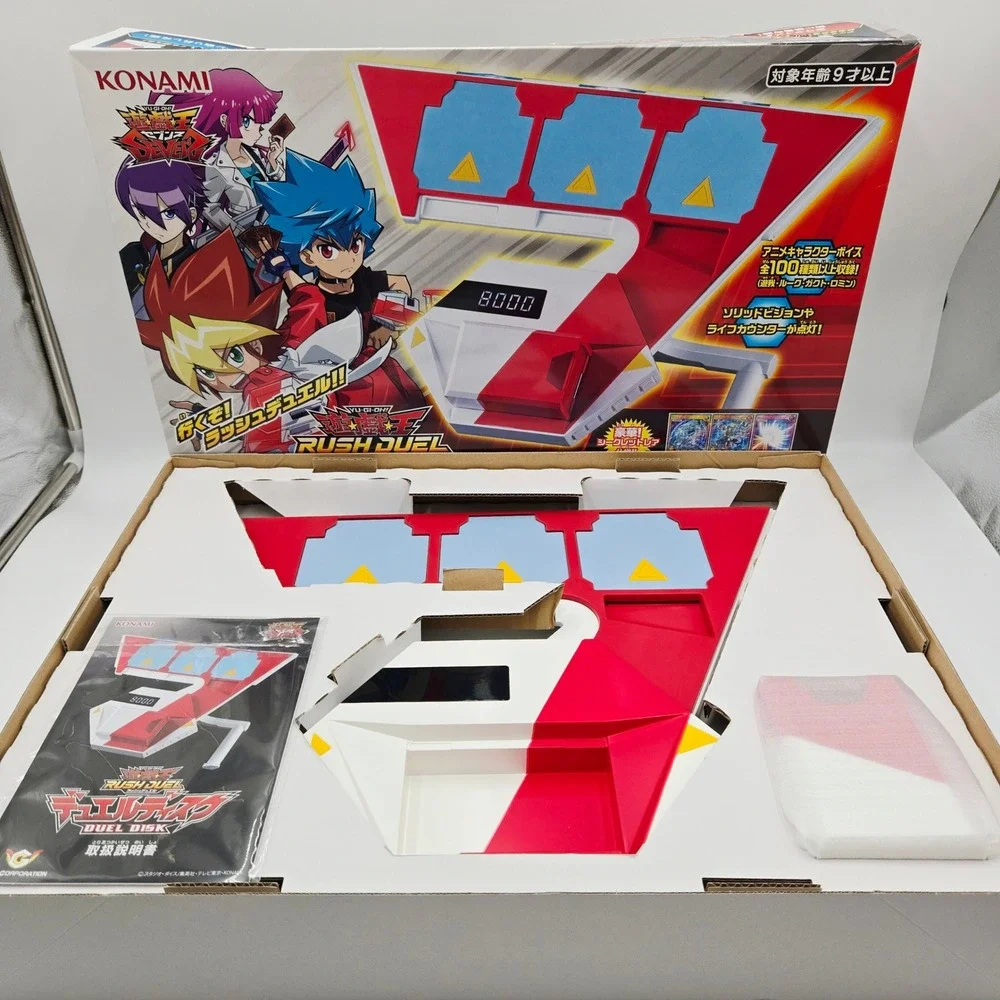 Konami Yu-Gi-Oh SEVENS Rush Duel Duel Disc, NO CARDS, Never used